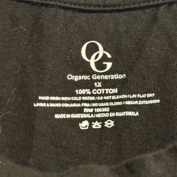 Follow The Sun Black Fringe Organic Gen Tank Top - Sunflower Graphic - Picture 2 of 7